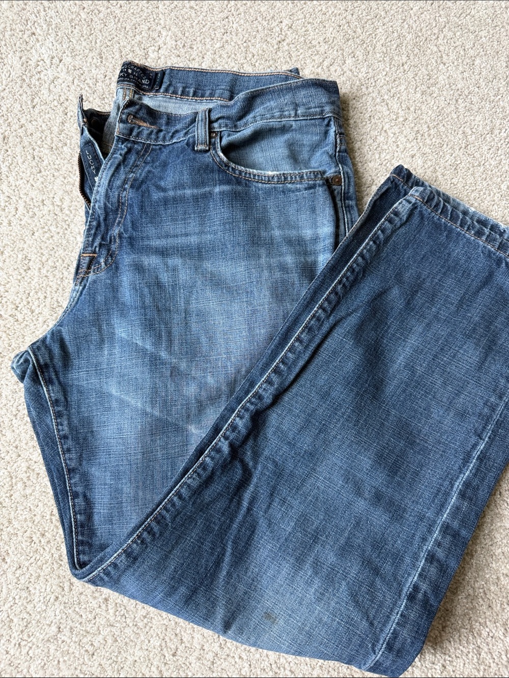Lucky Brand Men's Blue Straight Leg Jeans (36x30)